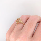 Dazzling Diamond Halo Ring Semi Mount in 14K Gold W Natural Round Diamond Accents | Oval Shape | Gemstone Ring Setting | Customizable