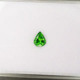 Natural Pear Shape Tsavorite Garnet 7x5.7mm ~0.81cts – Earth Mined Green Gemstone
