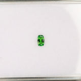 Natural Untreated Tsavorite Cushion Cut 5x3.1mm ~0.26cts – Earth Mined Green Gemstone