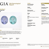 GIA report 2235977234 for 2.07 carat natural untreated Paraiba tourmaline