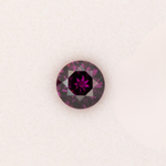 0.61ct Rhodolite Garnet round 5mm loose pink gemstone