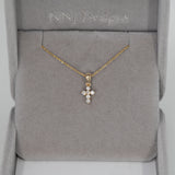14K Yellow Gold Lab Grown Diamond Pendant