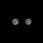 0.40 carat natural Ceylon white sapphire round 4.5mm loose gemstone – view 2