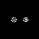 0.40 carat natural Ceylon white sapphire round 4.5mm loose gemstone – view 2