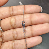 Yelina Solid 14k Gold Colombian Emerald Necklace with Natural Diamonds Accents 11x4mm