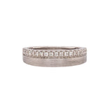 Cate Classic Diamond Band Ring - Shine That Lasts Forever: Solid 14k White Gold