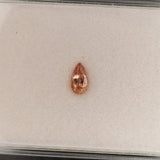 Natural Brazilian Imperial Topaz Pear Cut Loose Gem ~0.63cts - Rare Earth-Mined Gemstone