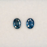 1.16 carat natural blue sapphire oval 7x5mm loose gemstone – view 2
