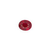 GIA Certified Burma Ruby 7x5.8mm 1.37 Carats Loose Gemstone – Natural Heated Oval Ruby
