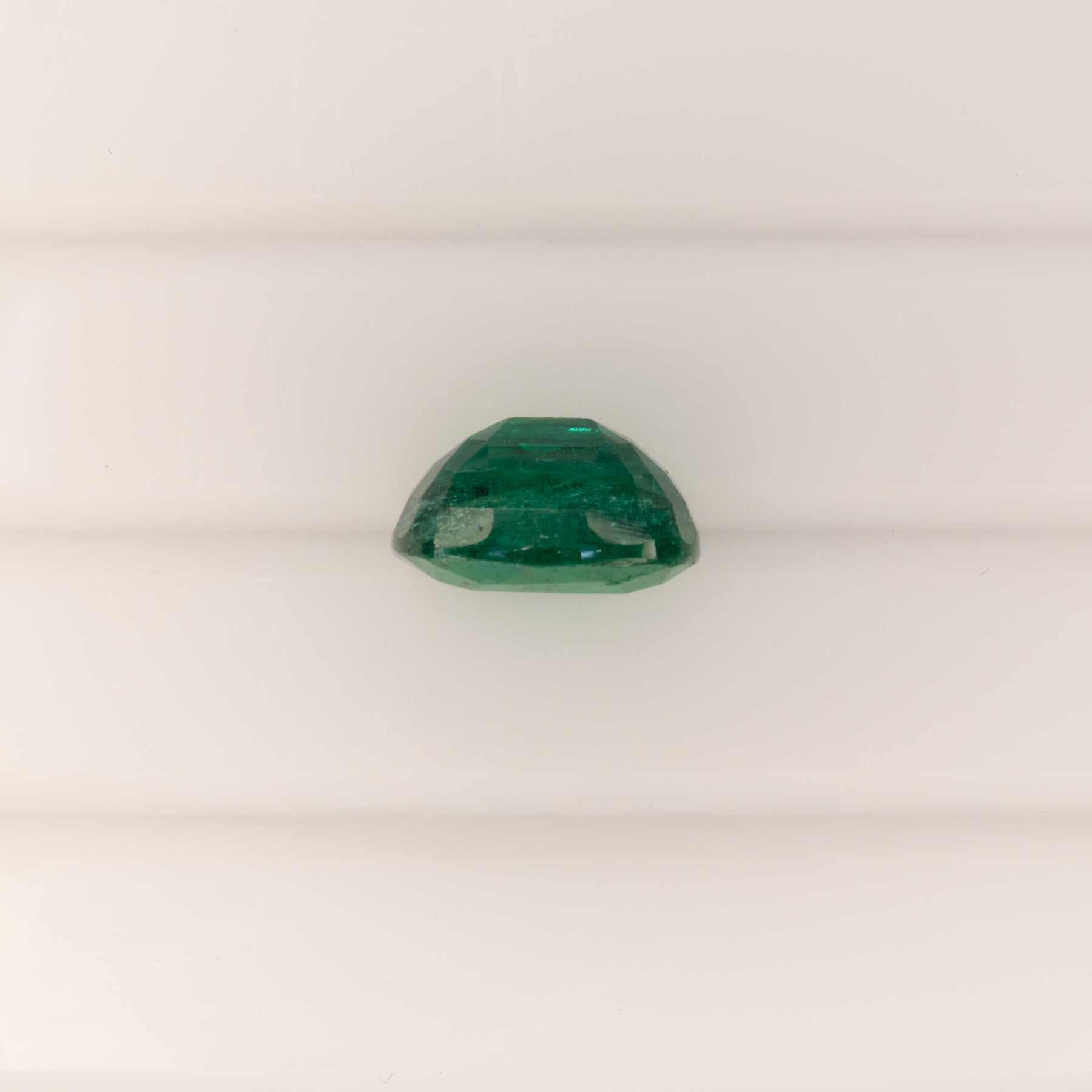 3.92ct zambian emerald cushion 10.4x9.1mm loose green gemstone