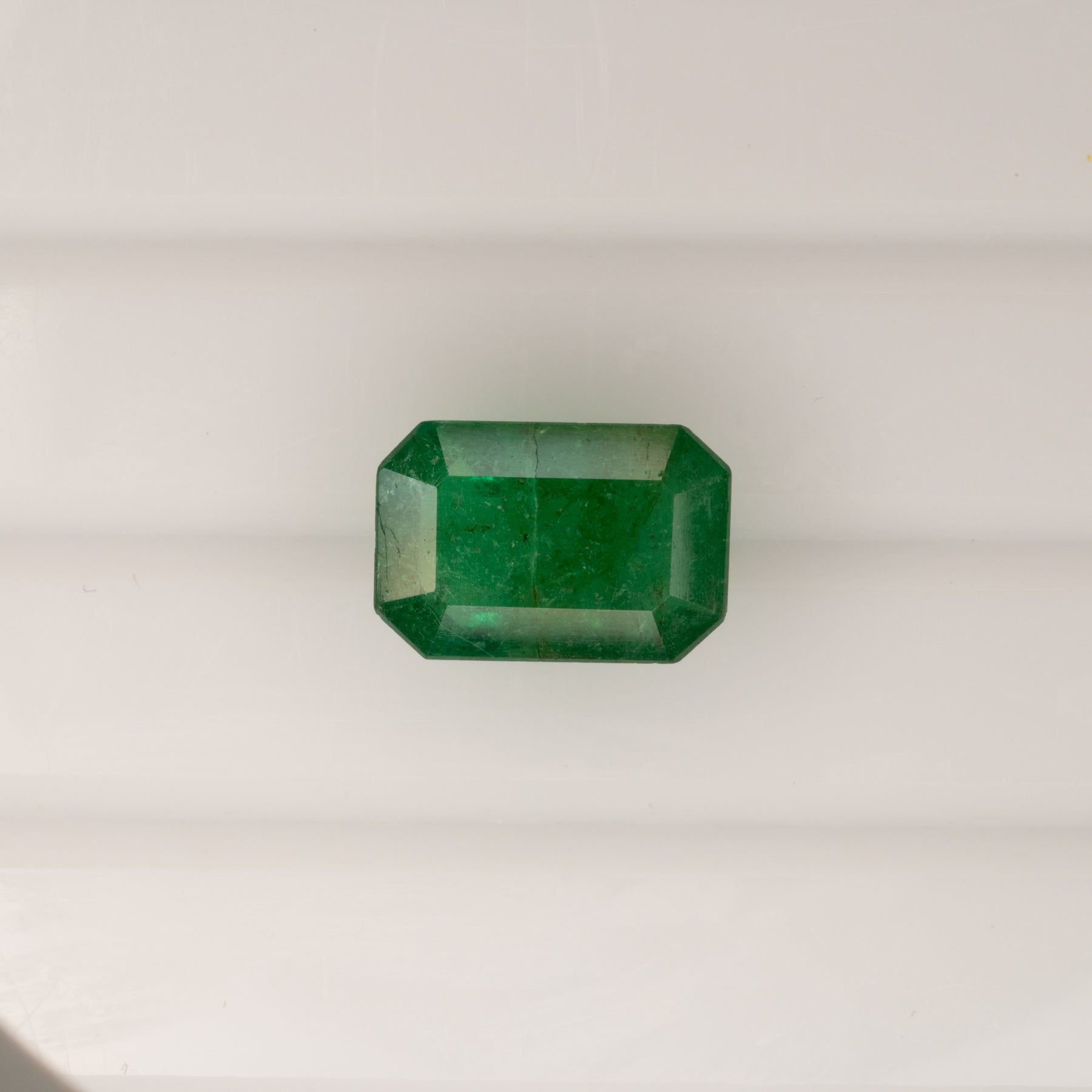 4.22ct zambian emerald emerald cut 11.9x8mm loose green gemstone