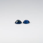 0.78 carat natural blue sapphire oval 6x4.6mm loose gemstone – view 4