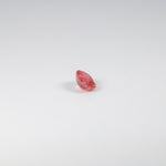 1.05 carat natural Ceylon padparadscha sapphire oval 6.7x5.5mm loose gemstone – view 2