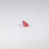 1.05 carat natural Ceylon padparadscha sapphire oval 6.7x5.5mm loose gemstone – view 2
