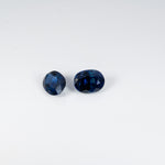 1.3 carat natural blue sapphire oval 8x6mm loose gemstone – view 3