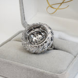 Rehma 14k Solid Gold - Ring Setting  | Round , 14mm