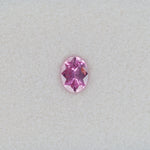 0.44 carat natural pink sapphire, round 4.3mm loose gemstone