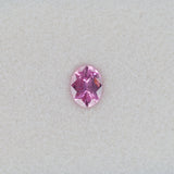 0.44 carat natural pink sapphire, round 4.3mm loose gemstone