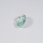 2.11 carat natural Brazilian copper-bearing Paraiba tourmaline oval, 10.2x7.1mm untreated loose gemstone – view 2