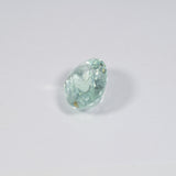2.11 carat natural Brazilian copper-bearing Paraiba tourmaline oval, 10.2x7.1mm untreated loose gemstone – view 2