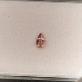 Natural Brazilian Imperial Topaz Pear Cut Loose Gem ~0.45cts - Rare Earth-Mined Gemstone