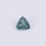 0.45 carat GIA certified color-change alexandrite, trillion cut, 5.34x5.36mm loose gemstone