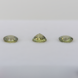 Fine Natural Vivid Green Demantoid Garnet 4 mm Round Cut Loose Gemstone – Rare Bright Green Garnet for Custom Ring or Pendant