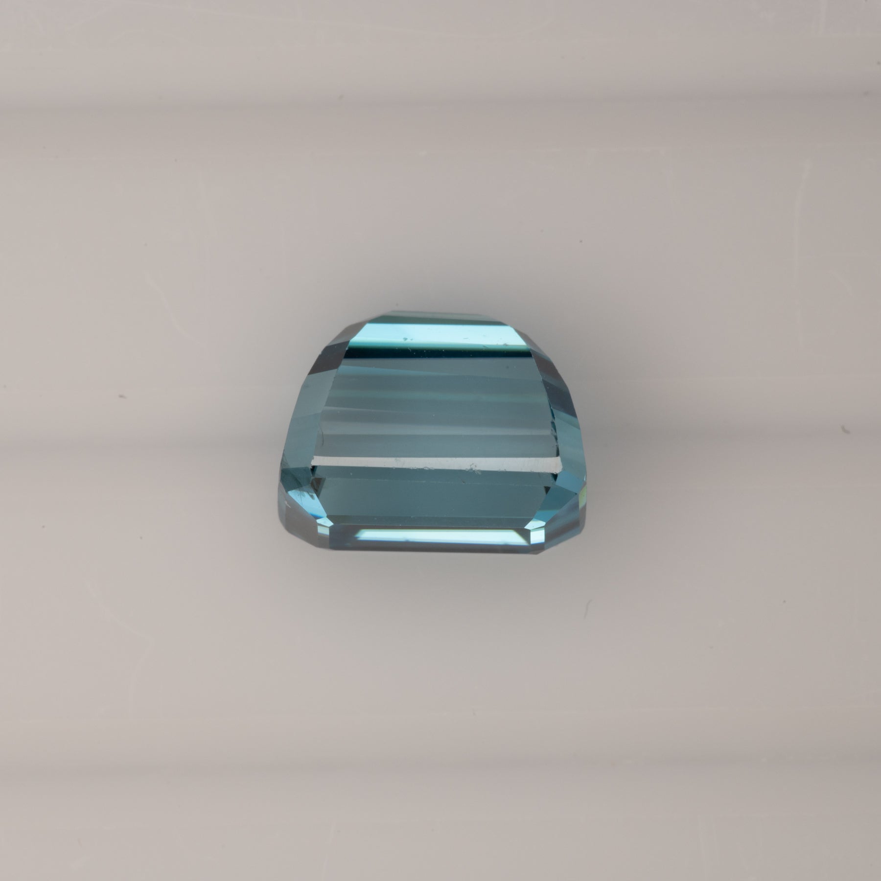 natural cambodian blue zircon emerald cut loose gemstone