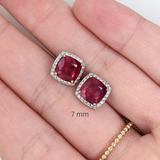 Natural Square Cushion Shape Madagascar Ruby – Loose Gemstone for Fine Jewelry | Red Ruby Gemstone for Rings, Pendants & Custom Jewelry Making