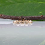 14K yellow gold diamond eternity band