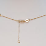 14K Yellow Gold Zambian Emerald Necklace