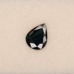 3.23 carat natural blue sapphire, pear 11.8x9.09mm loose gemstone