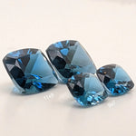 Elongated Cushion London Blue Topaz Loose Gemstone 7