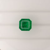 3.41ct colombian emerald emerald cut 9.08x8.83mm loose green gemstone