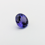 AAA Vivid Blue Tanzanite 1.6 Ct Round 7 mm Natural Gemstone – Brilliant Cut Fine Tanzanite for Custom Jewelry