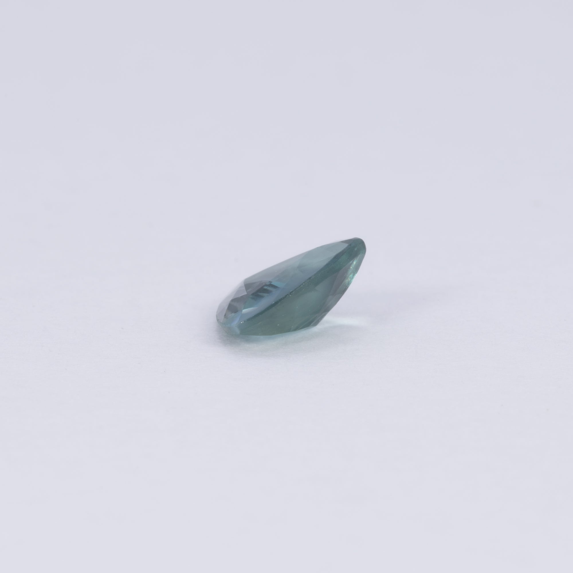 0.42 carat natural color-change alexandrite trillion, 5.41x5.22mm untreated loose gemstone – view 4