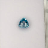 natural cambodian blue zircon oval loose gemstone
