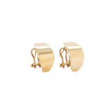 Elysia 14k Solid Gold Estate Hoop Earrings