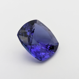 AAA Natural Vivid Blue Tanzanite 5.9 Ct Cushion Cut 11×11×6.7 mm Loose Gemstone – Fine Tanzanite for Ring or Pendant