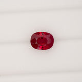 GIA Certified Burma Ruby Cushion Cut 7.4×5.71 mm 1.73-Carat Natural Loose Gemstone