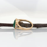 2.4Ct Zambian Emerald Ring with Diamond Accents in Solid 14K Gold – Oval Cut 11x8mm Vivid Green Gemstone Ring