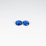 1.04 carat natural blue sapphire oval 6.8x5.5mm loose gemstone – view 2