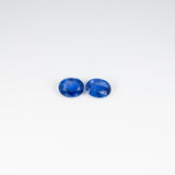1.04 carat natural blue sapphire oval 6.8x5.5mm loose gemstone – view 2