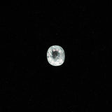0.53ct paraiba tourmaline oval 5.4x4.7mm loose gemstone