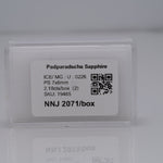 1.09 carat natural padparadscha sapphire pear 7x6mm loose gemstone – view 6