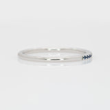 Classic Blue Sapphire Band Ring Crafted in Solid 14K Gold | Elegant Fine Jewelry Wedding & Anniversary Band for Women