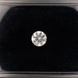 Natural Cambodian White Zircon Round Shape 8mm 2.27ct Loose Gemstone