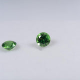 Natural Vivid Green Tsavorite Garnet 4mm Round Cut – Forest Green Loose Gemstone, Rare Brilliant Collector Stone