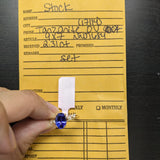 AJR1221 - OV 9x7mm - 14KY + Tanzanite (H) 2.18cts