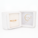 Elegant Diamond Band Ring in 14K  Gold – Nature Inspired Vine Pattern